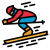 skiing